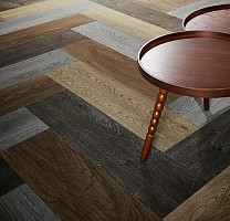 Flotex Wood planks 151001 Black Wood фото 2 | FLOORDEALER